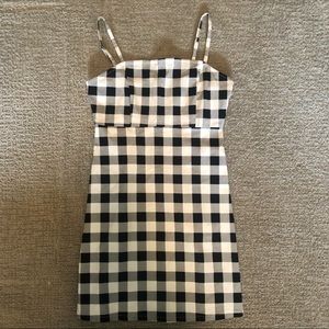 F21 gingham dress